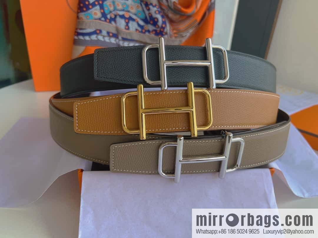 HERMES, original order quality high quality men's 38mm width belt