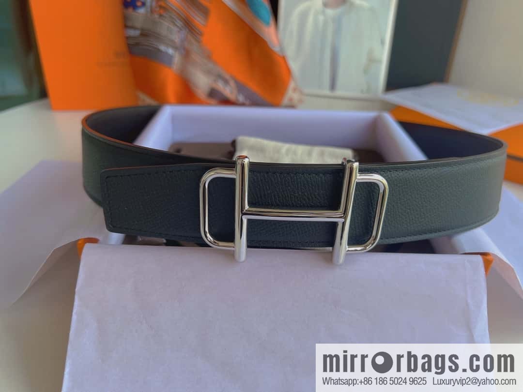 HERMES, original order quality high quality men's 38mm width belt