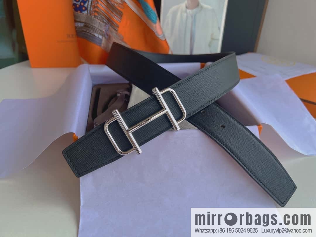 HERMES, original order quality high quality men's 38mm width belt