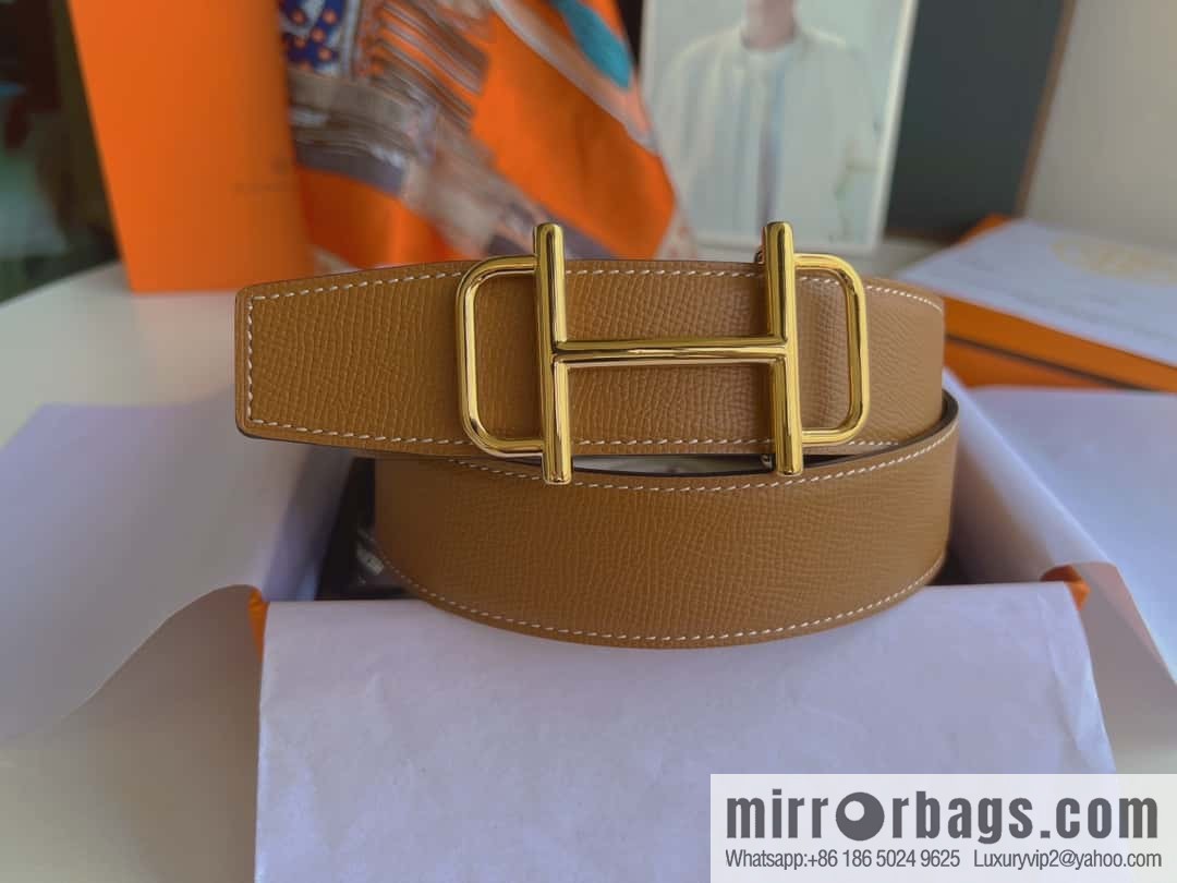 HERMES, original order quality high quality men's 38mm width belt