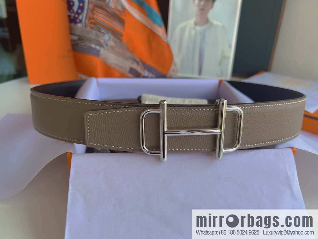 HERMES, original order quality high quality men's 38mm width belt