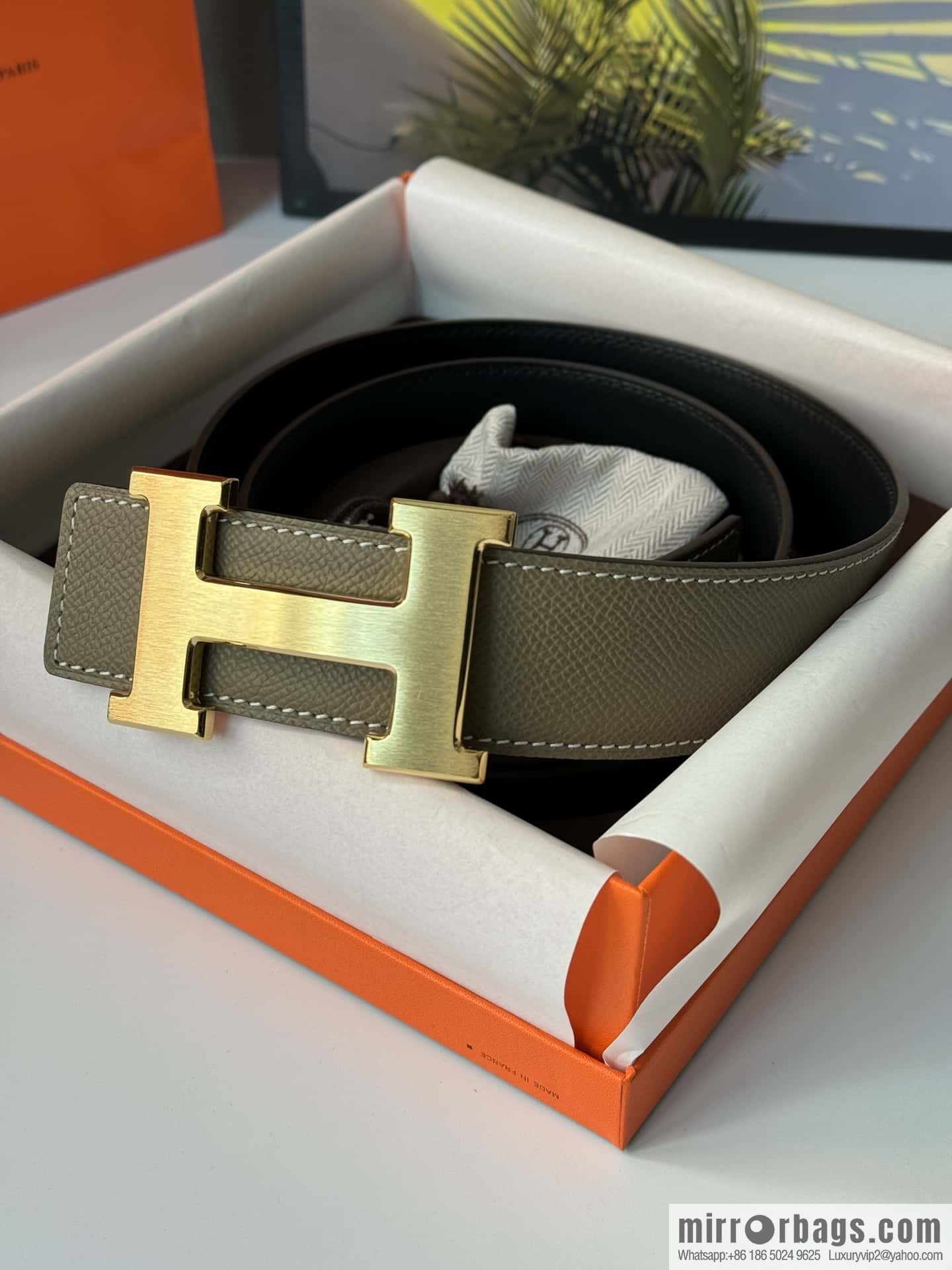 Hermes, Men's 3.8cm Belt