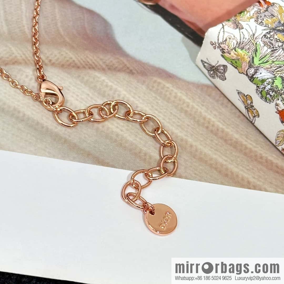 New ☑️ Dior Pearl CD Bracelet Necklace