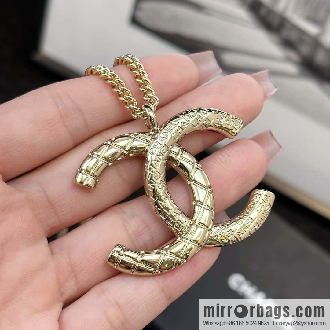 ❗️New ❗️ Chanel necklace ☀️ new ☑️ Chanel double c diamond necklace sweater chain ☀️
