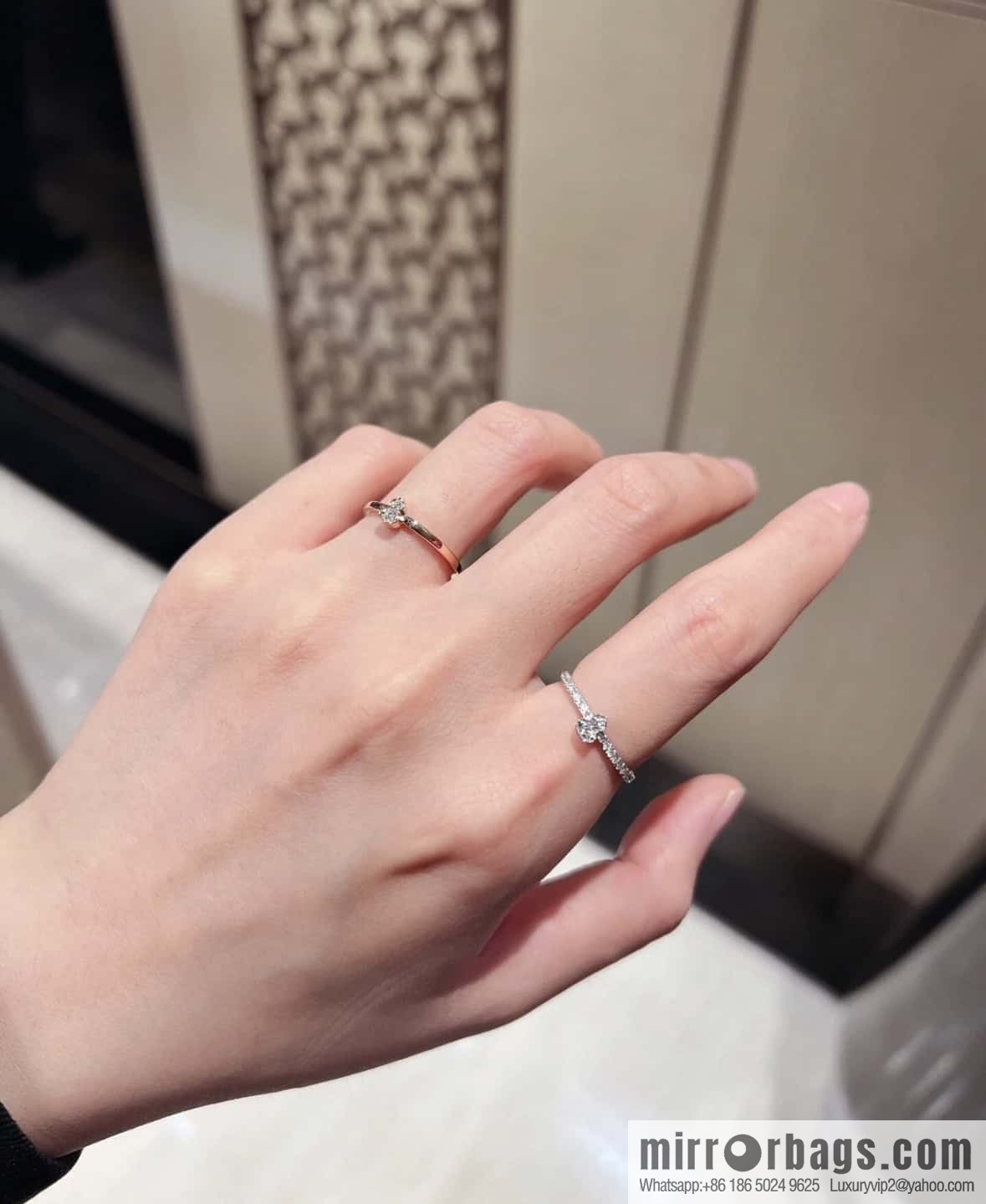 ❗️New ❗️ ☀️ Qeelin Petite Wulu Full Diamond Gourd Ring ☀️