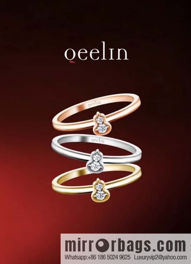 ❗️New ❗️ ☀️ Qeelin Petite Wulu Glossy Gourd Ring ☀️
