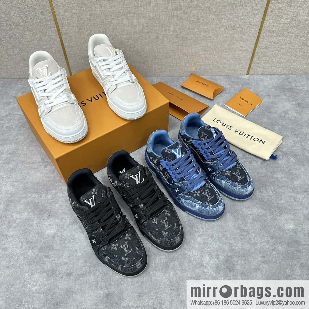 ππL home new product L * V~ new TRAINER series sports shoes (denim) 1AC689