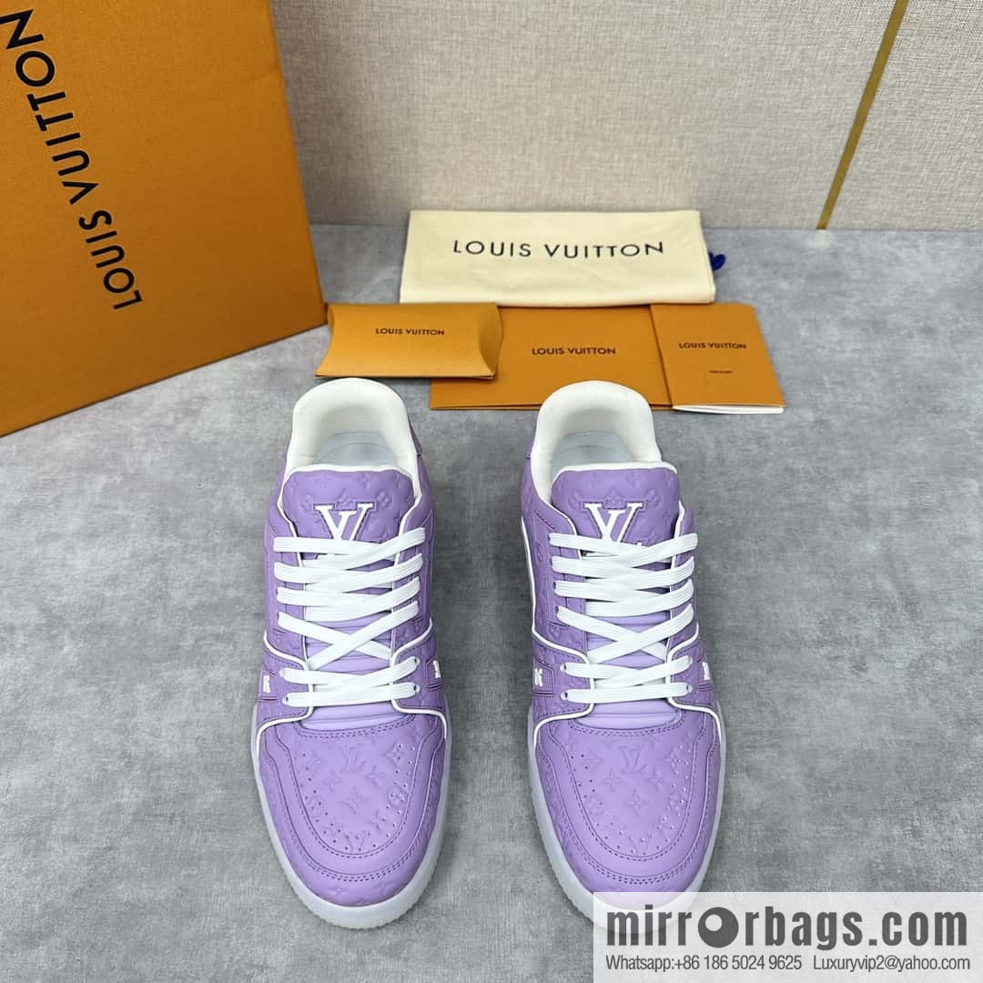 ππL new product TRAINER sports shoes series LV TRAINER sports shoes