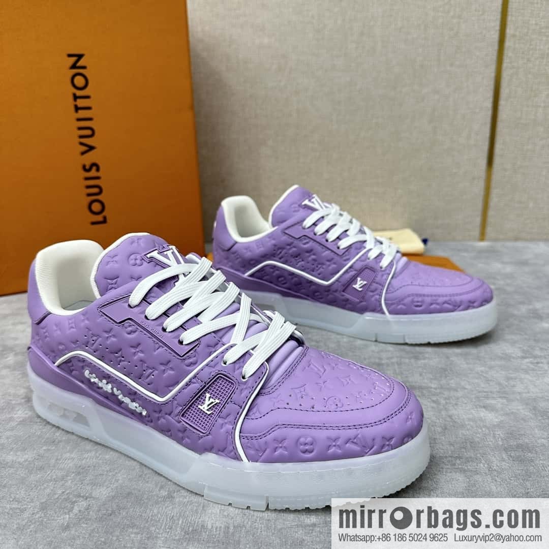 ππL new product TRAINER sports shoes series LV TRAINER sports shoes