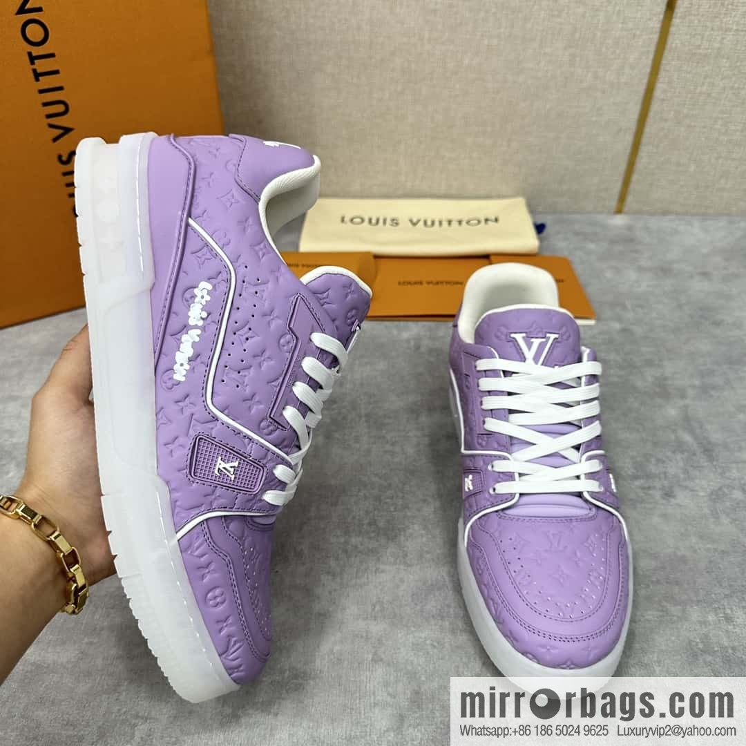 ππL new product TRAINER sports shoes series LV TRAINER sports shoes