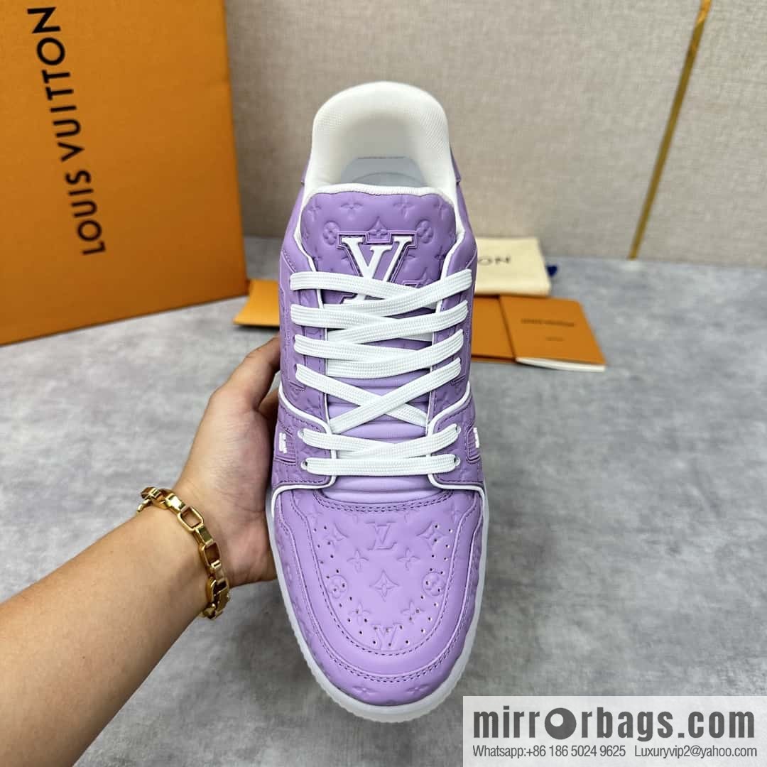 ππL new product TRAINER sports shoes series LV TRAINER sports shoes