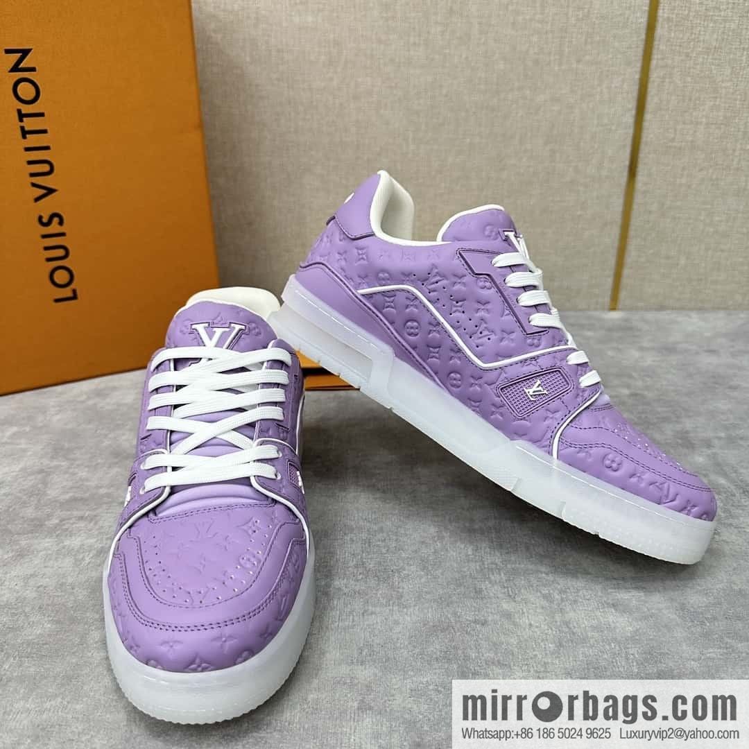 ππL new product TRAINER sports shoes series LV TRAINER sports shoes