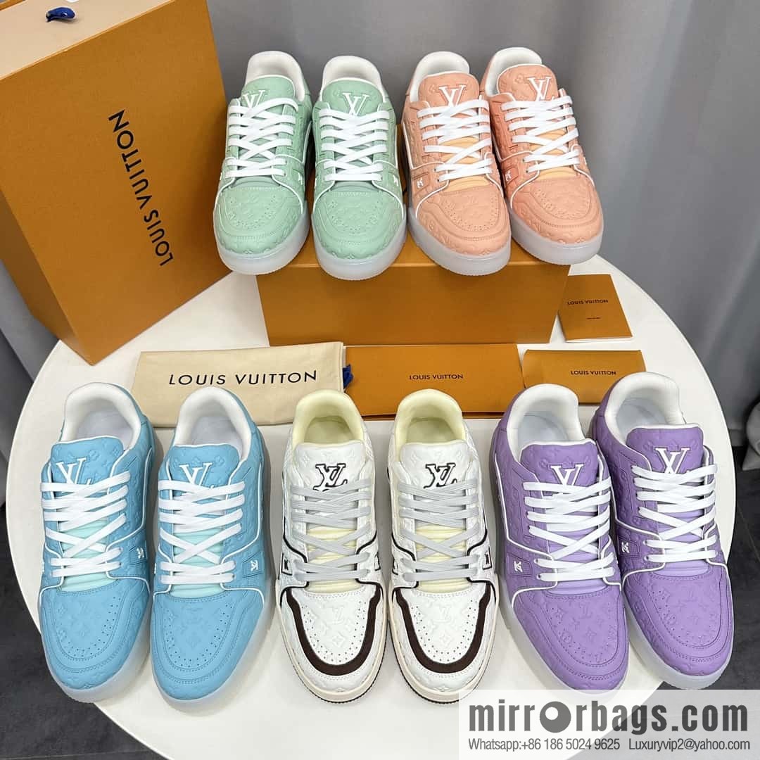 ππL new product TRAINER sports shoes series LV TRAINER sports shoes