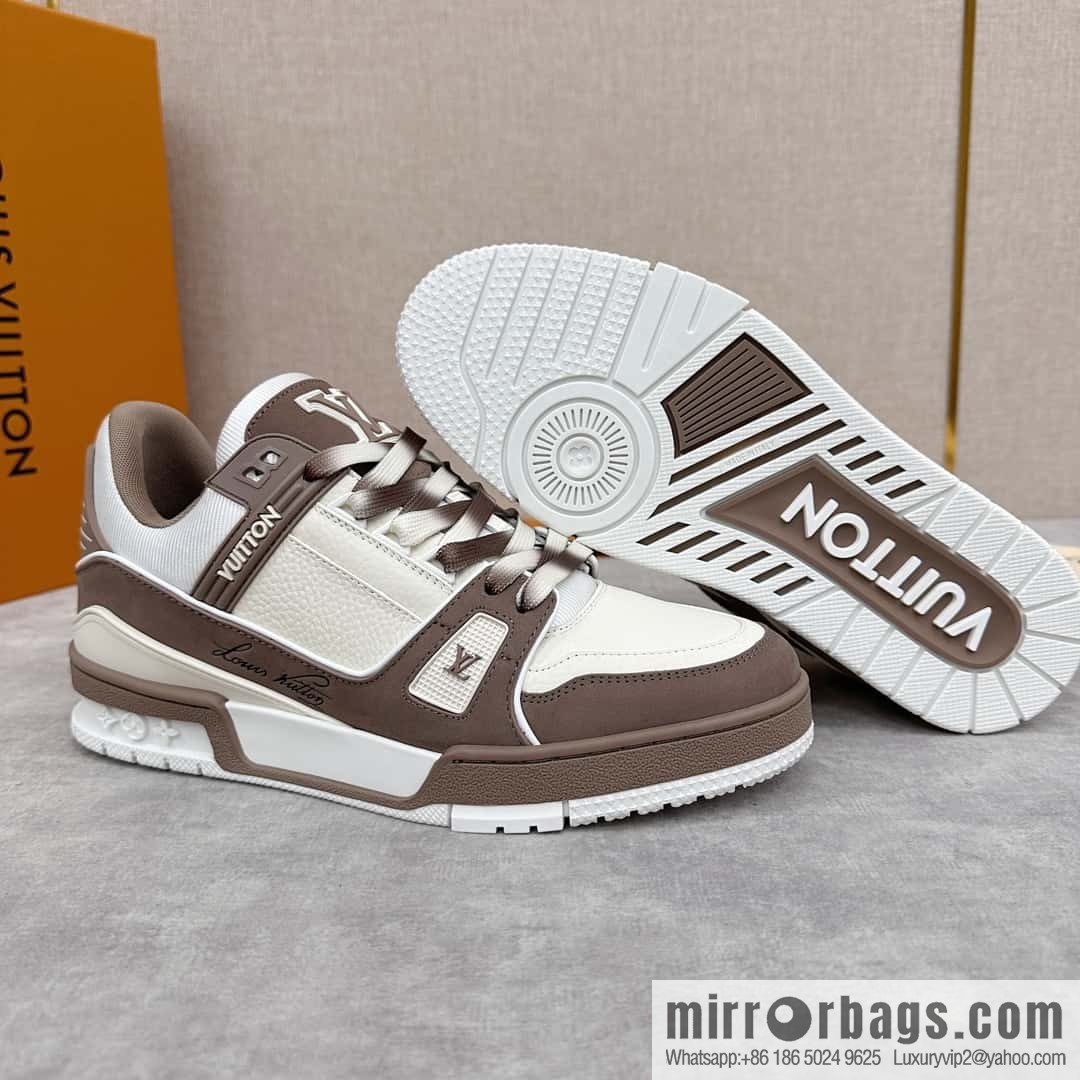 💋💍L new products L * V Louis~ new products of the season are on the shelves TRAINER series sports shoes 1ACWBX