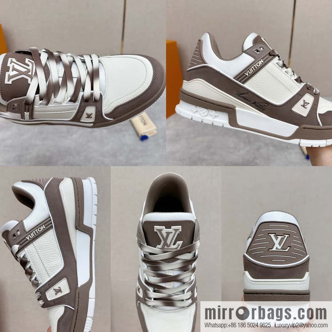 💋💍L new products L * V Louis~ new products of the season are on the shelves TRAINER series sports shoes 1ACWBX