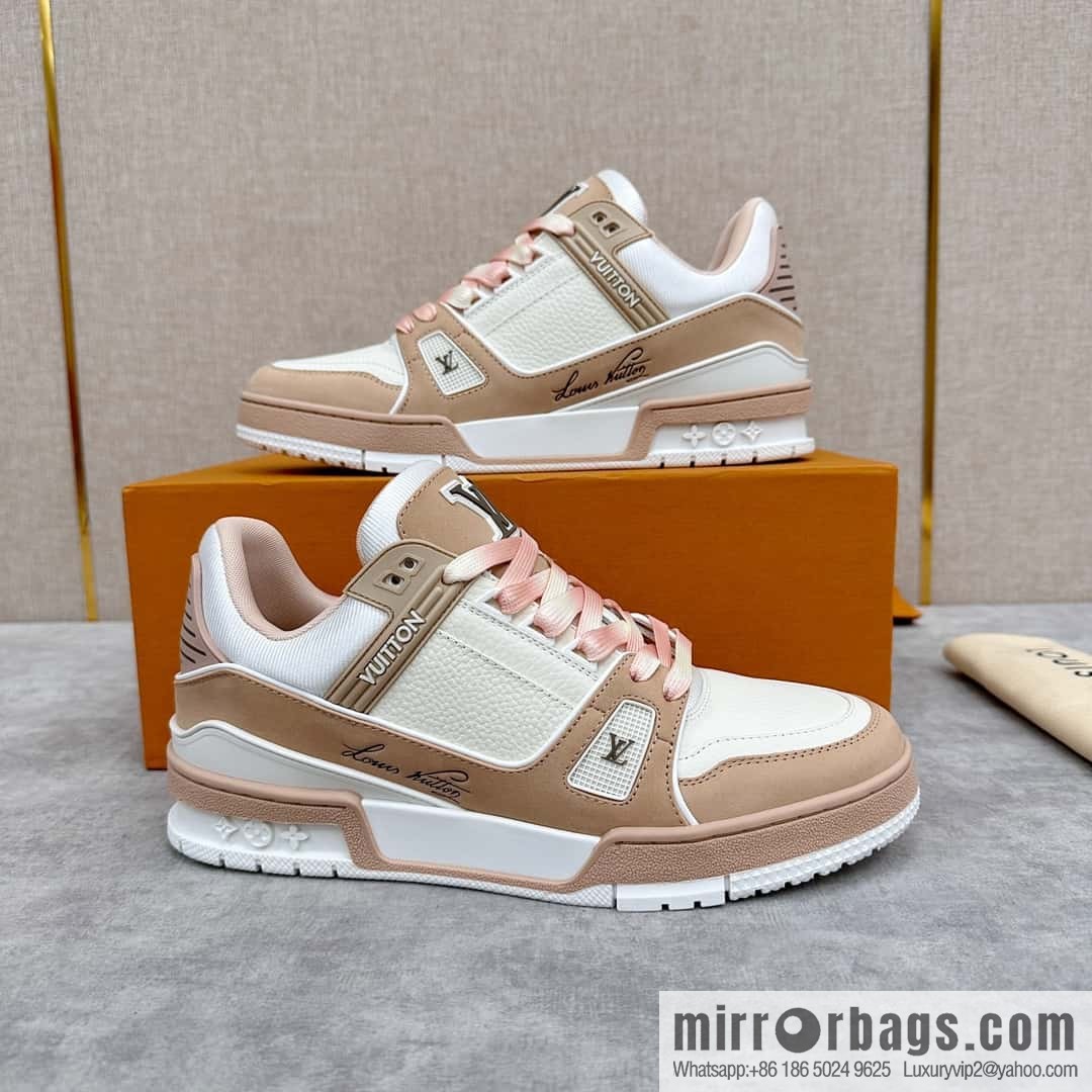 💋💍L new products L * V Louis~ new products of the season are on the shelves TRAINER series sports shoes 1ACWAV