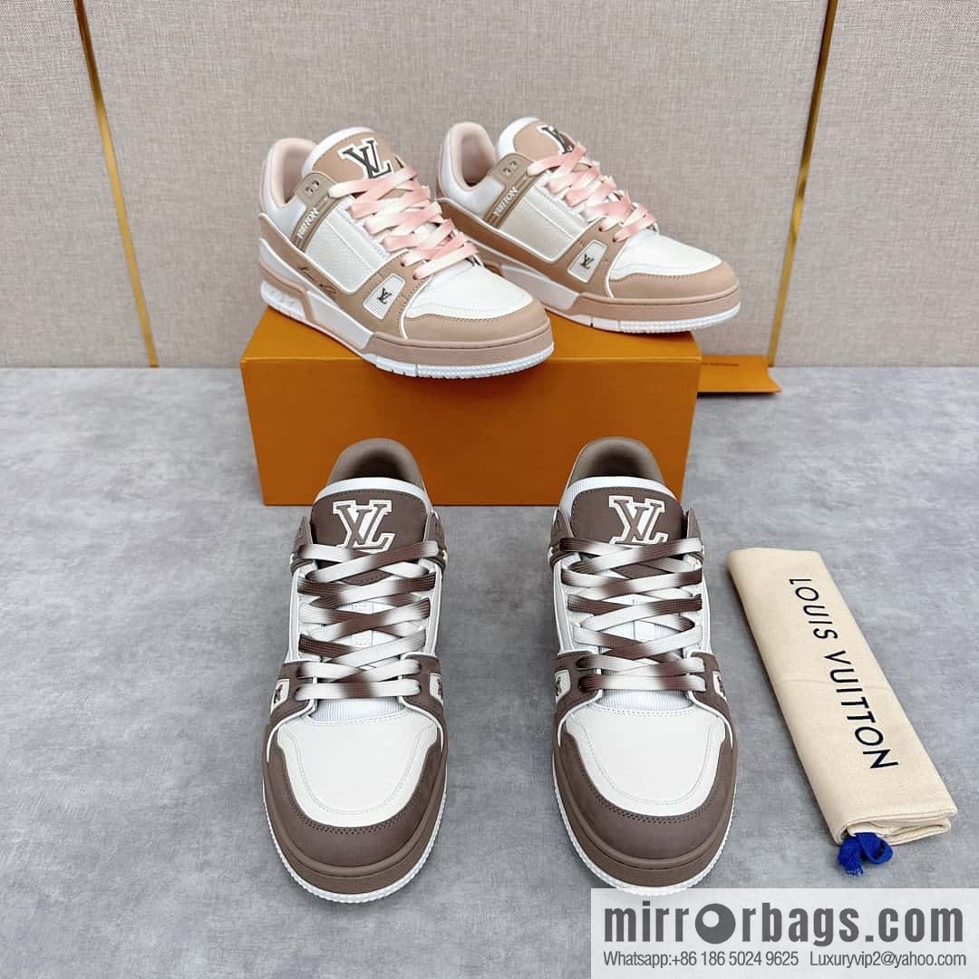 💋💍L new products L * V Louis~ new products of the season are on the shelves TRAINER series sports shoes 1ACWBX