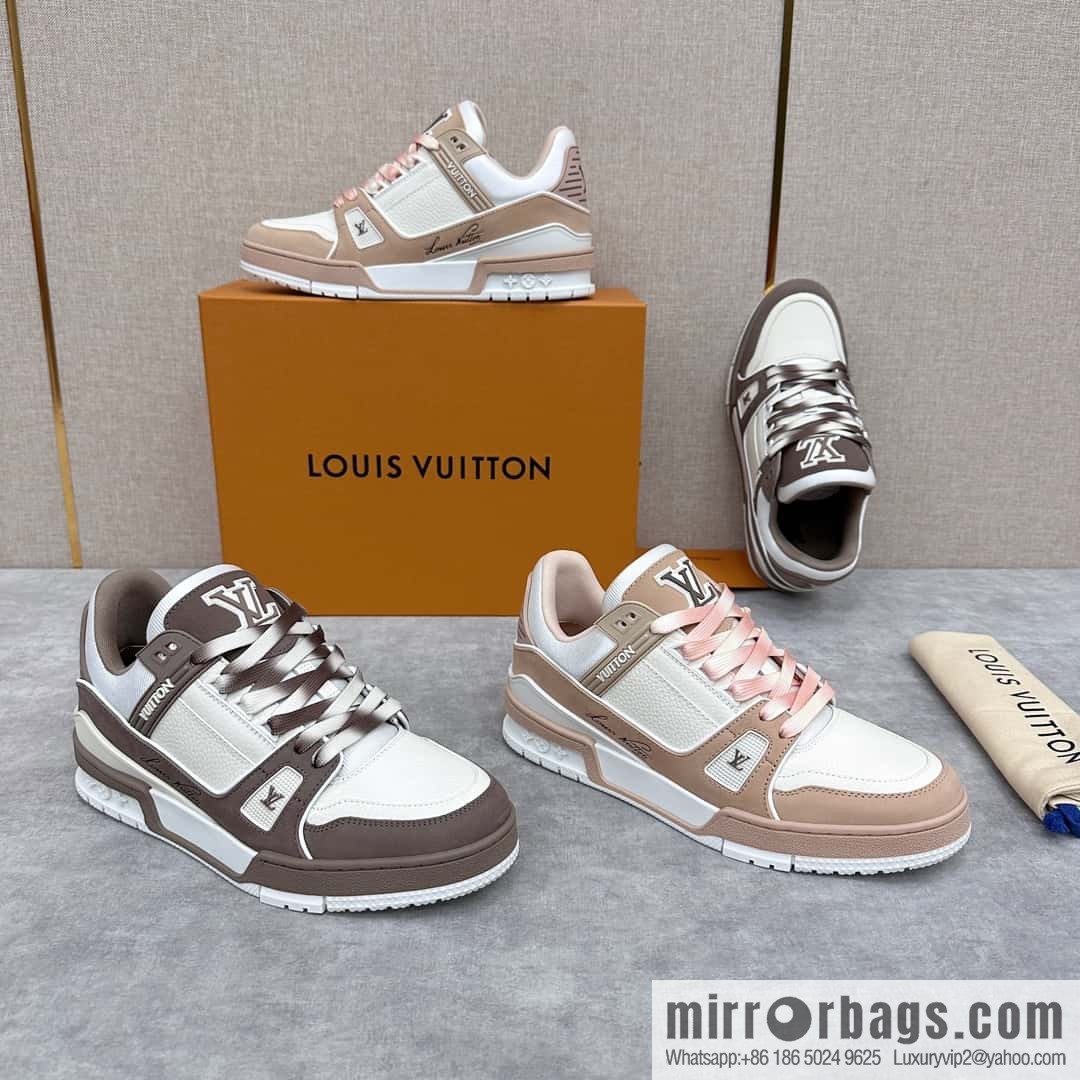 💋💍L new products L * V Louis~ new products of the season are on the shelves TRAINER series sports shoes 1ACWBX