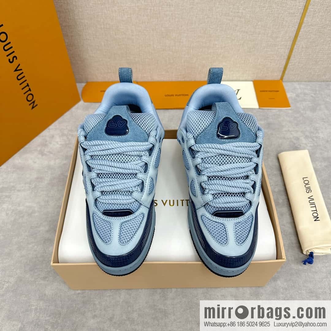 ππL home new products L * V SKATE washing gradual change sports shoes series 1ACQML new LV SKATE sports shoes of the season