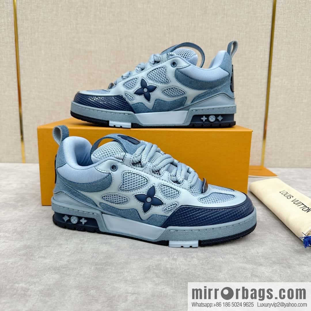 ππL home new products L * V SKATE washing gradual change sports shoes series 1ACQML new LV SKATE sports shoes of the season