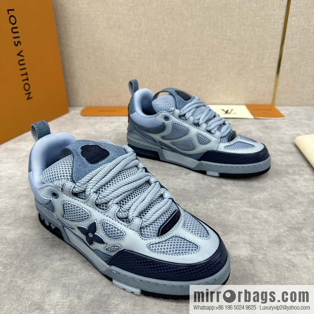 ππL home new products L * V SKATE washing gradual change sports shoes series 1ACQML new LV SKATE sports shoes of the season
