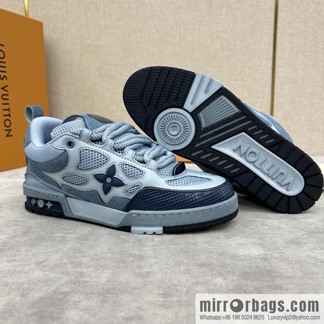 ππL home new products L * V SKATE washing gradual change sports shoes series 1ACQML new LV SKATE sports shoes of the season