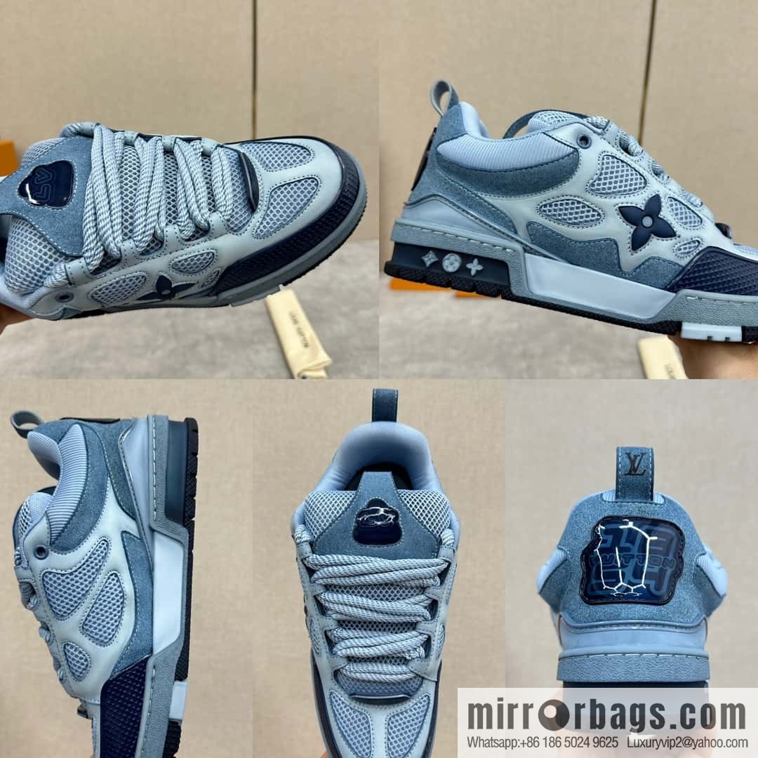 ππL home new products L * V SKATE washing gradual change sports shoes series 1ACQML new LV SKATE sports shoes of the season
