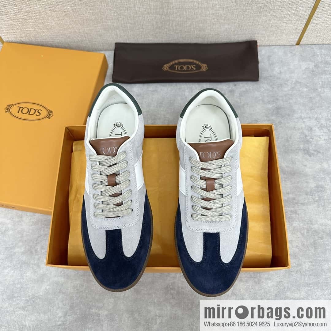 ππTOD * S Todd-S, new products on the shelves Tabs suede leather casual sneakers board shoes