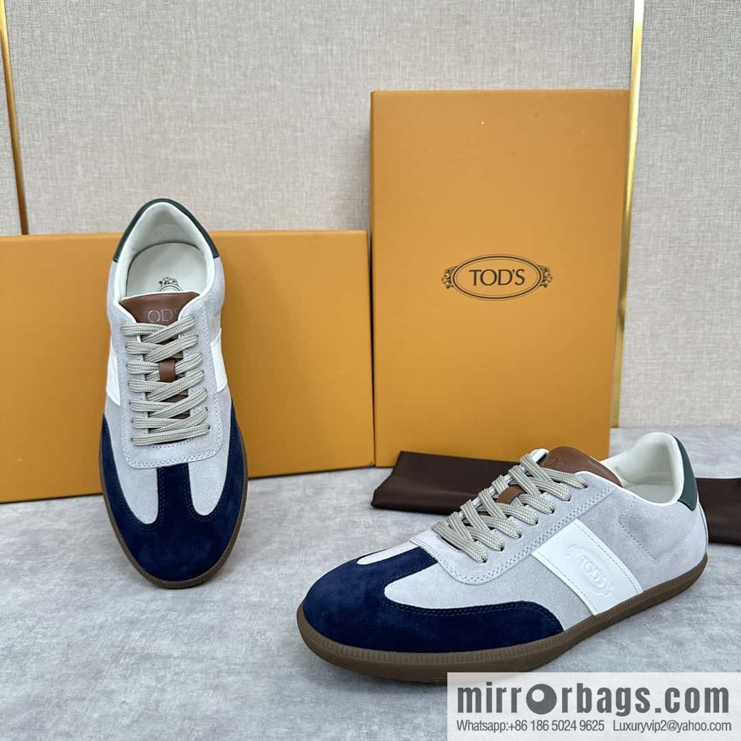 ππTOD * S Todd-S, new products on the shelves Tabs suede leather casual sneakers board shoes