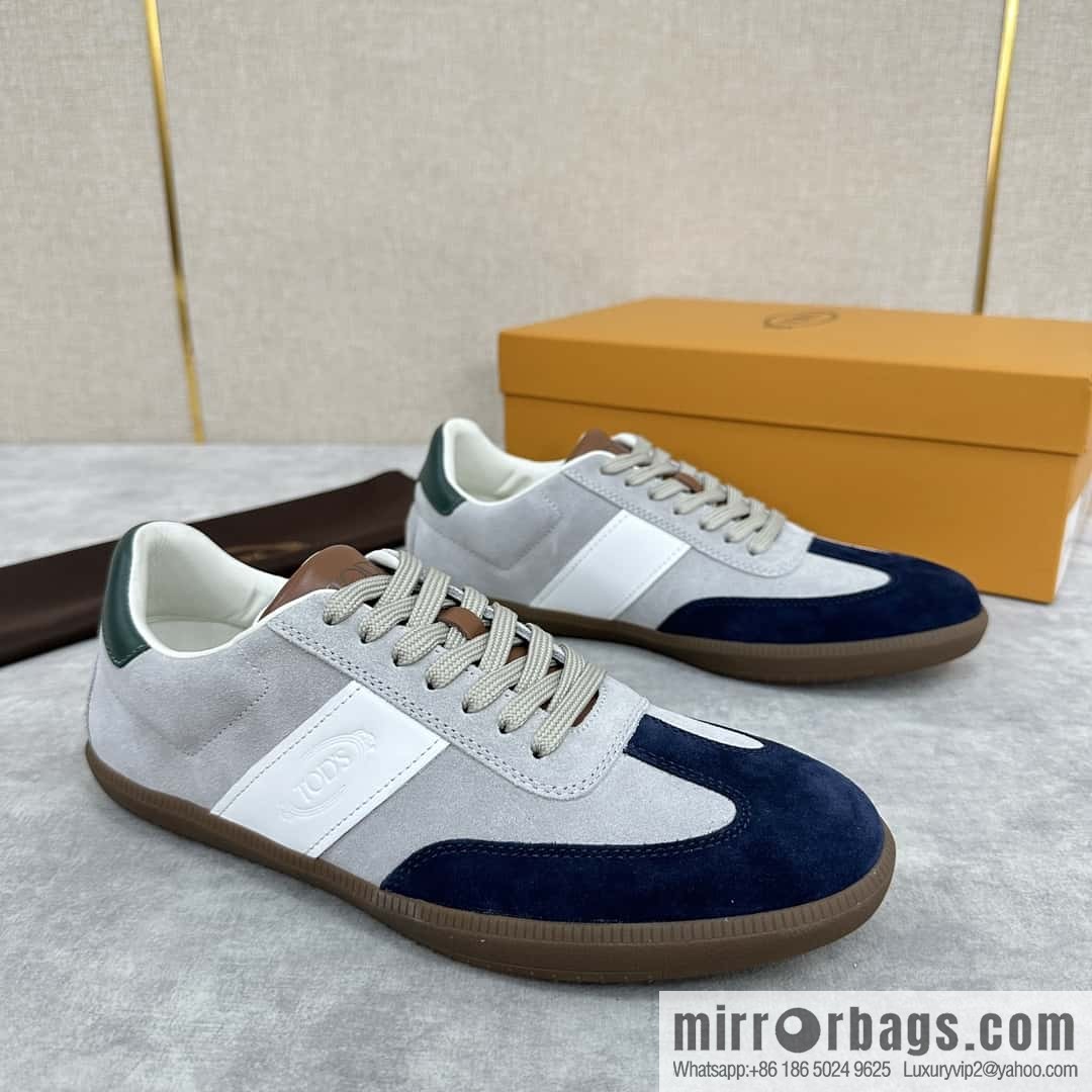 ππTOD * S Todd-S, new products on the shelves Tabs suede leather casual sneakers board shoes