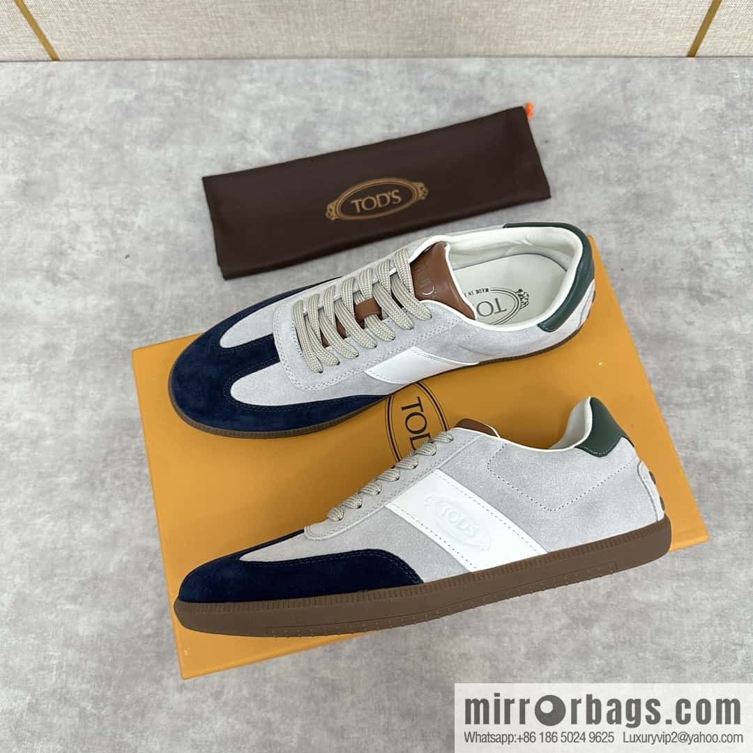 ππTOD * S Todd-S, new products on the shelves Tabs suede leather casual sneakers board shoes