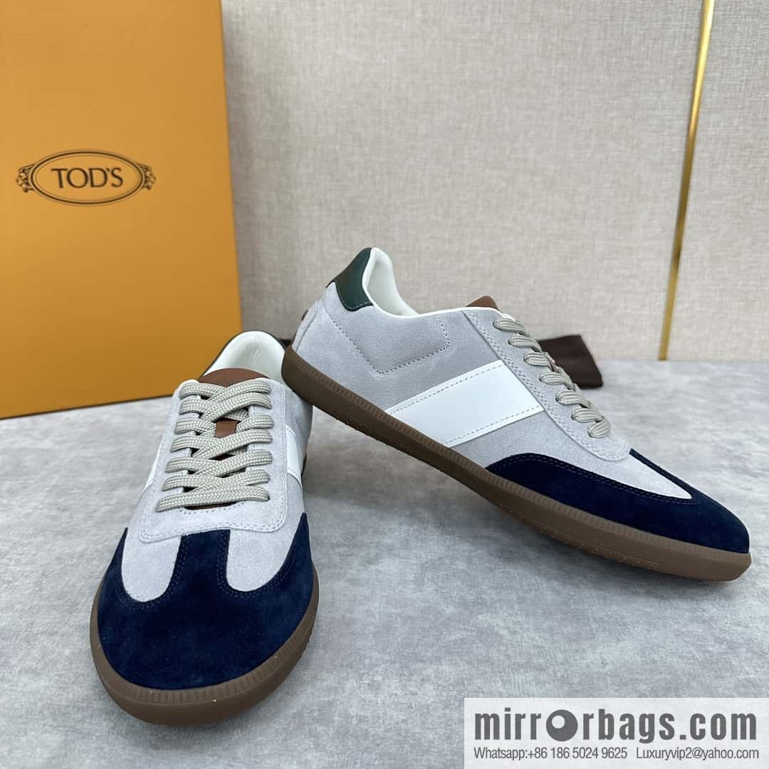 ππTOD * S Todd-S, new products on the shelves Tabs suede leather casual sneakers board shoes
