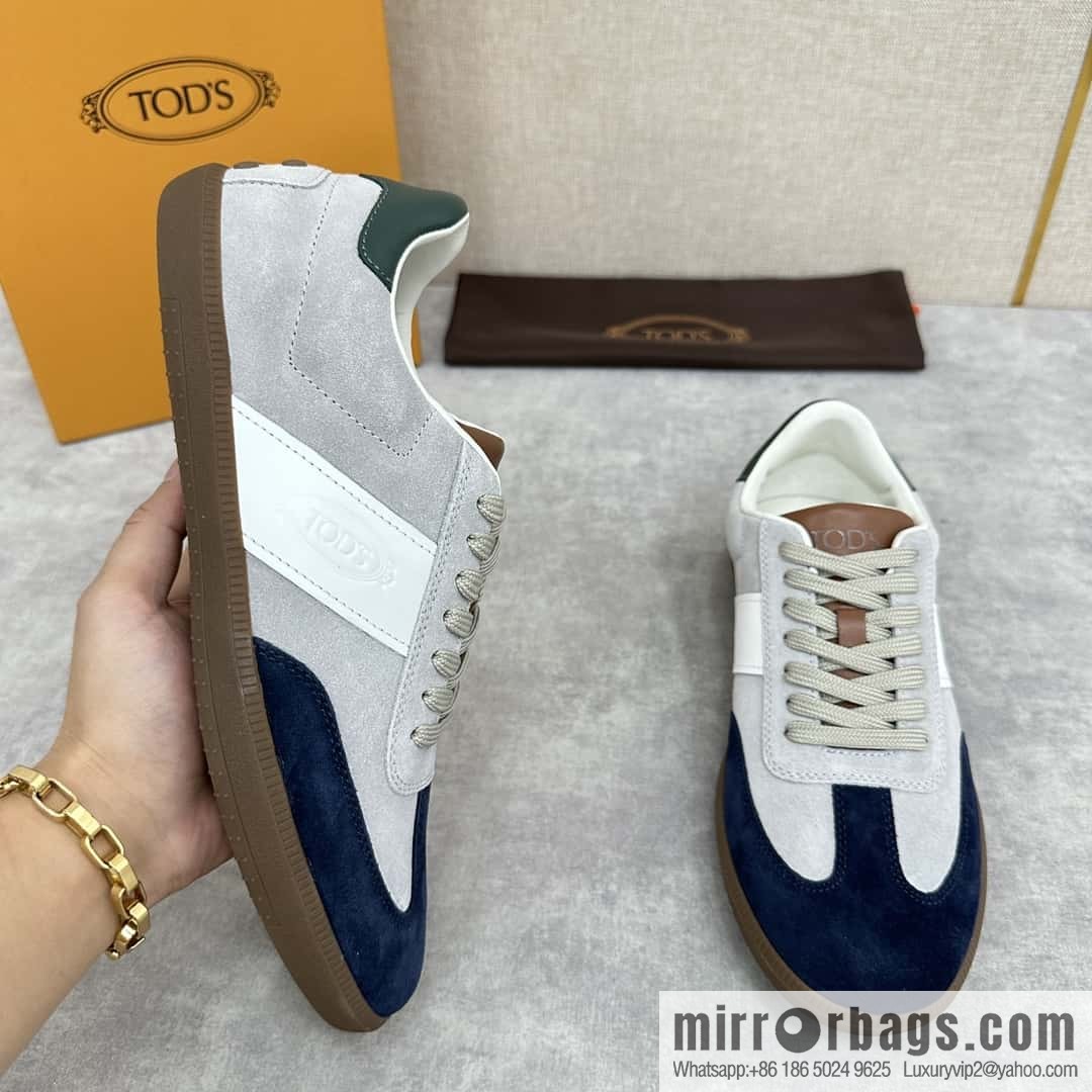 ππTOD * S Todd-S, new products on the shelves Tabs suede leather casual sneakers board shoes