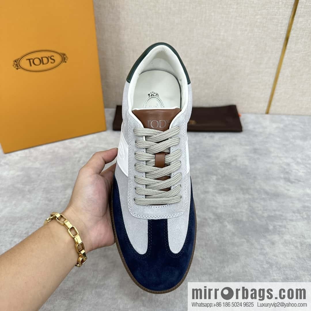 ππTOD * S Todd-S, new products on the shelves Tabs suede leather casual sneakers board shoes