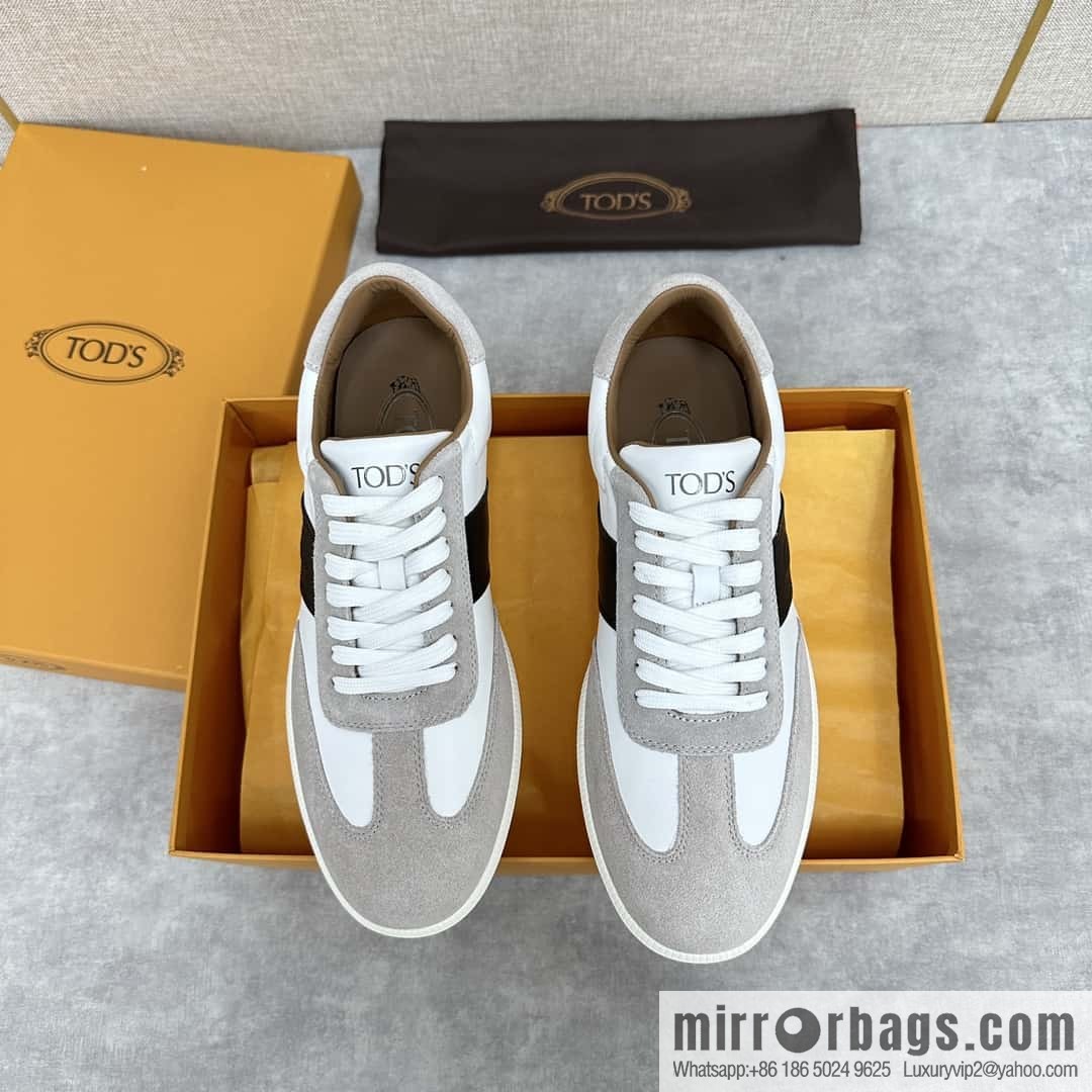ππTOD * S Todd-S, new products on the shelves Tabs suede leather casual sneakers board shoes