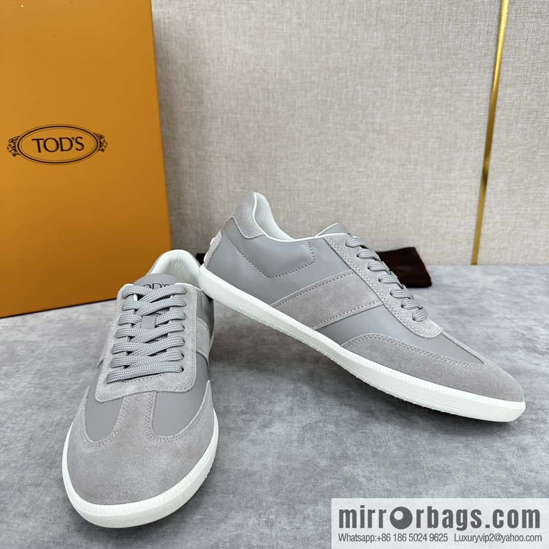 ππTOD * S Todd-S, new products on the shelves Tabs suede leather casual sneakers board shoes