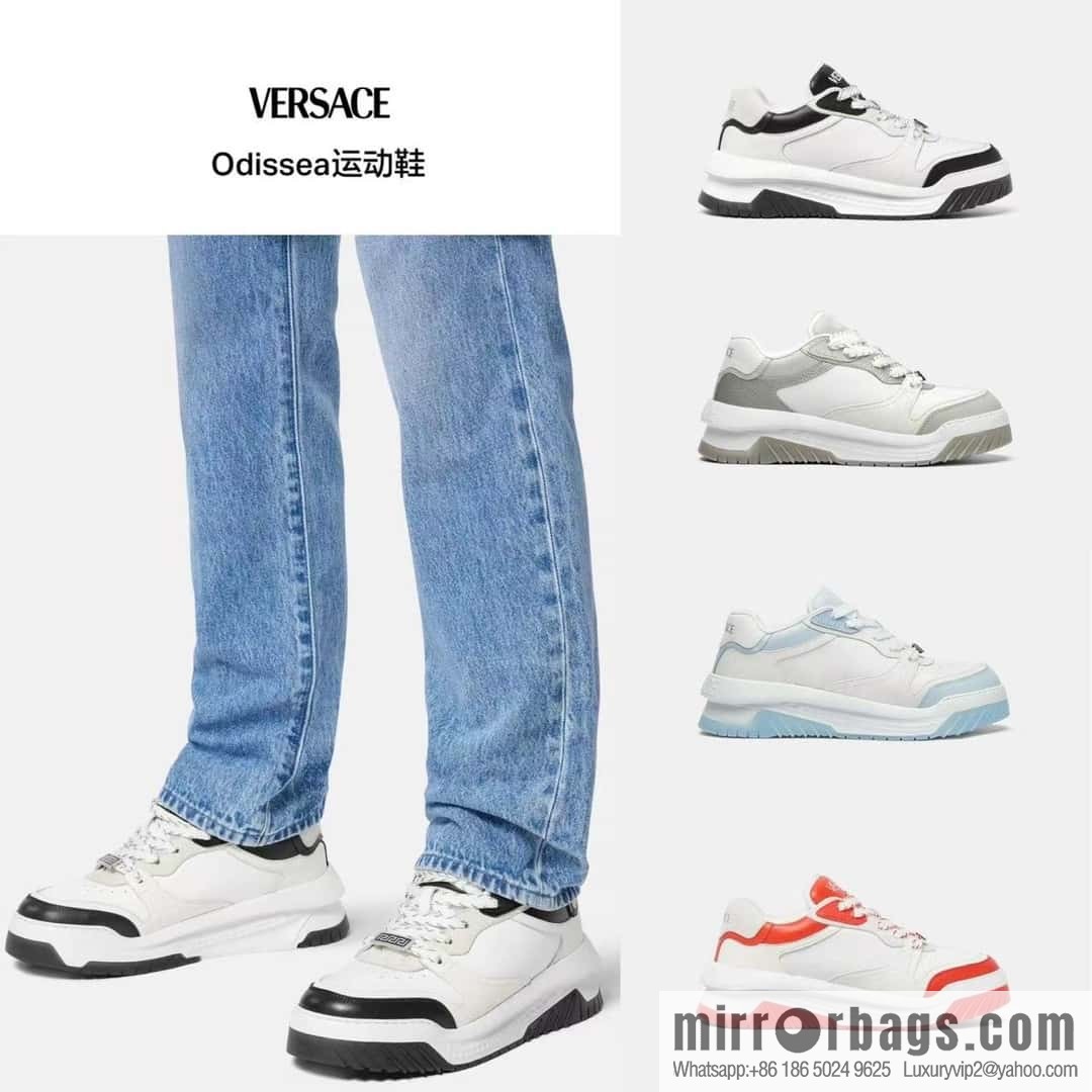 ππVS Replica Luxury Handbag New Products VERSAC * VANS-Zhe GRECA ODISSEA Platform Sneakers
