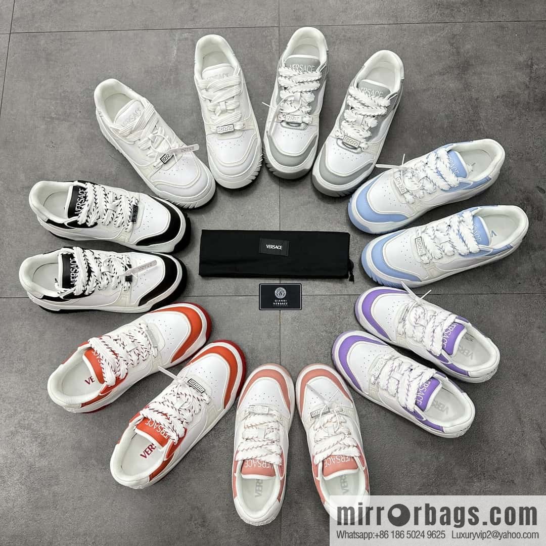 ππVS Replica Luxury Handbag New Products VERSAC * VANS-Zhe GRECA ODISSEA Platform Sneakers