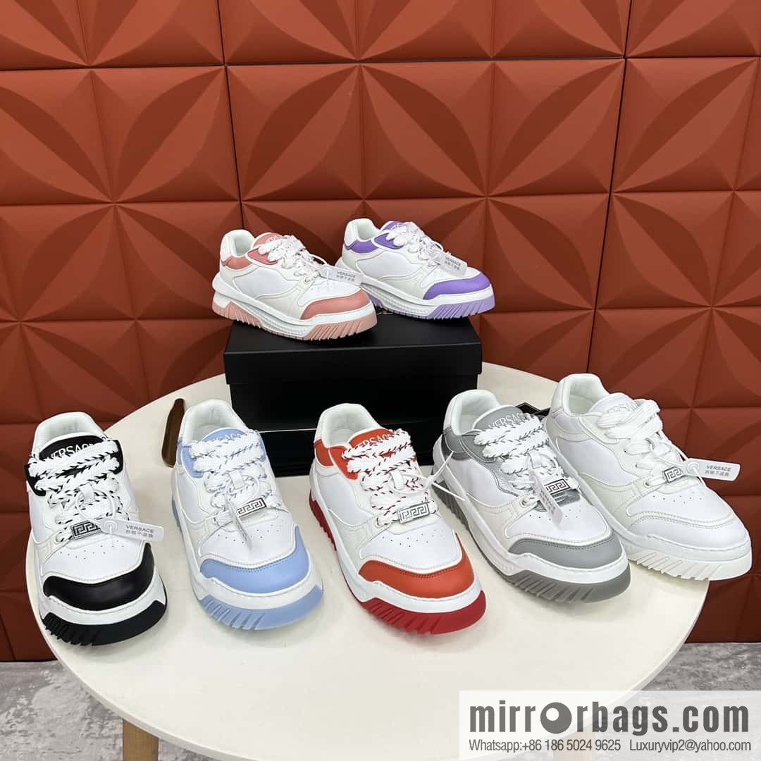 ππVS Replica Luxury Handbag New Products VERSAC * VANS-Zhe GRECA ODISSEA Platform Sneakers
