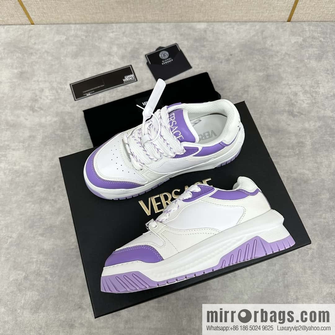 ππVS Replica Luxury Handbag New Products VERSAC * VANS-Zhe GRECA ODISSEA Platform Sneakers