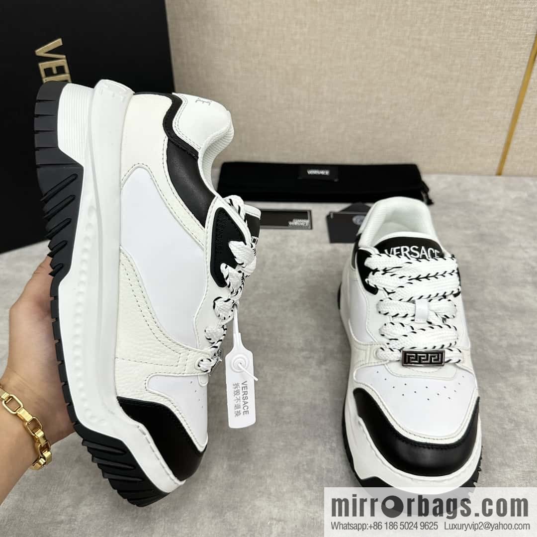 ππVS Replica Luxury Handbag New Products VERSAC * VANS-Zhe GRECA ODISSEA Platform Sneakers