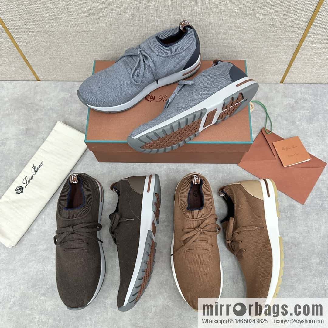 💋💍 LP New Loro Pian Lp Flexy Active Flying Weave Sneakers