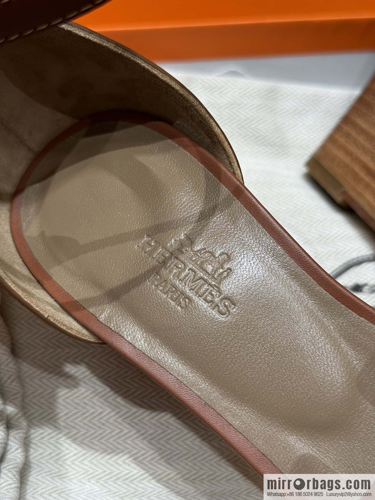 HERMES 021 Legend high heel sandals, calfskin/calfskin gold brown/ck37/gold