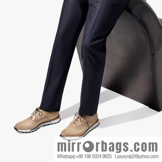 Berlut Bruti, Upgraded Third Generation Private Model Outsole Fast Track Leather Sneakers