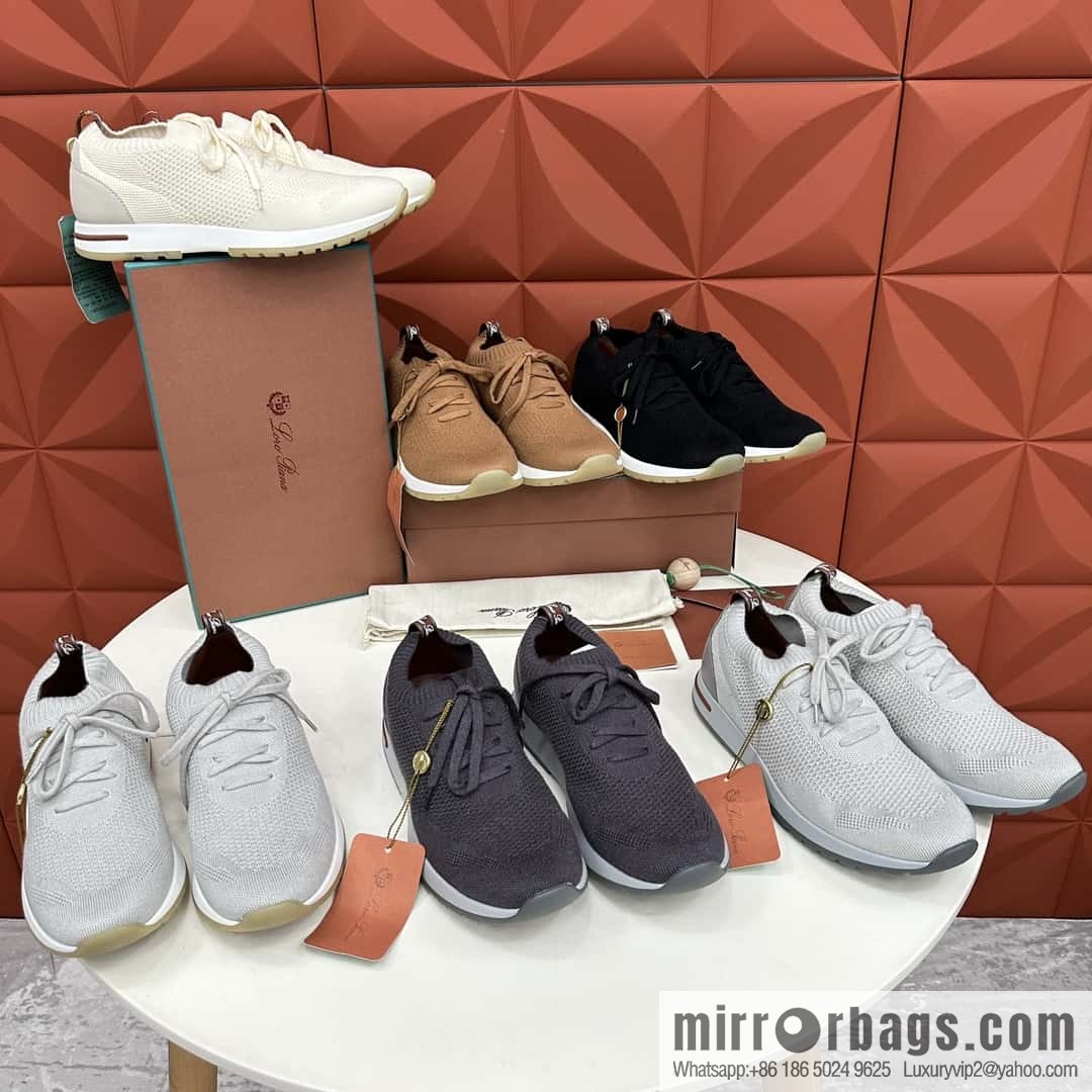 💋💍 LP New Loro Pian 360 Lp Flexy Active Flying Weave Sneakers