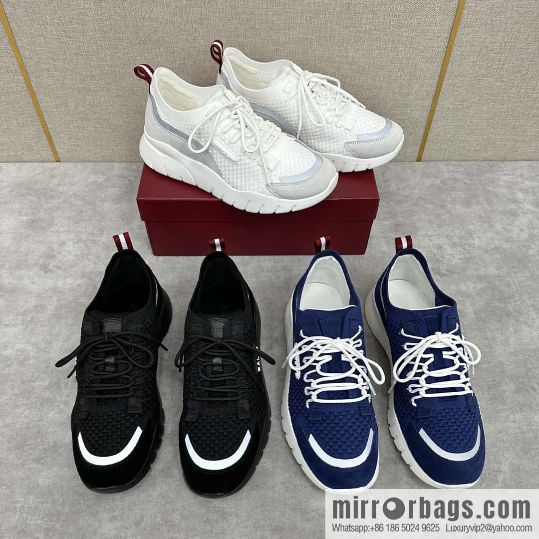 ππBL's new BAL * Y Outline series, men's soil knitted sneakers