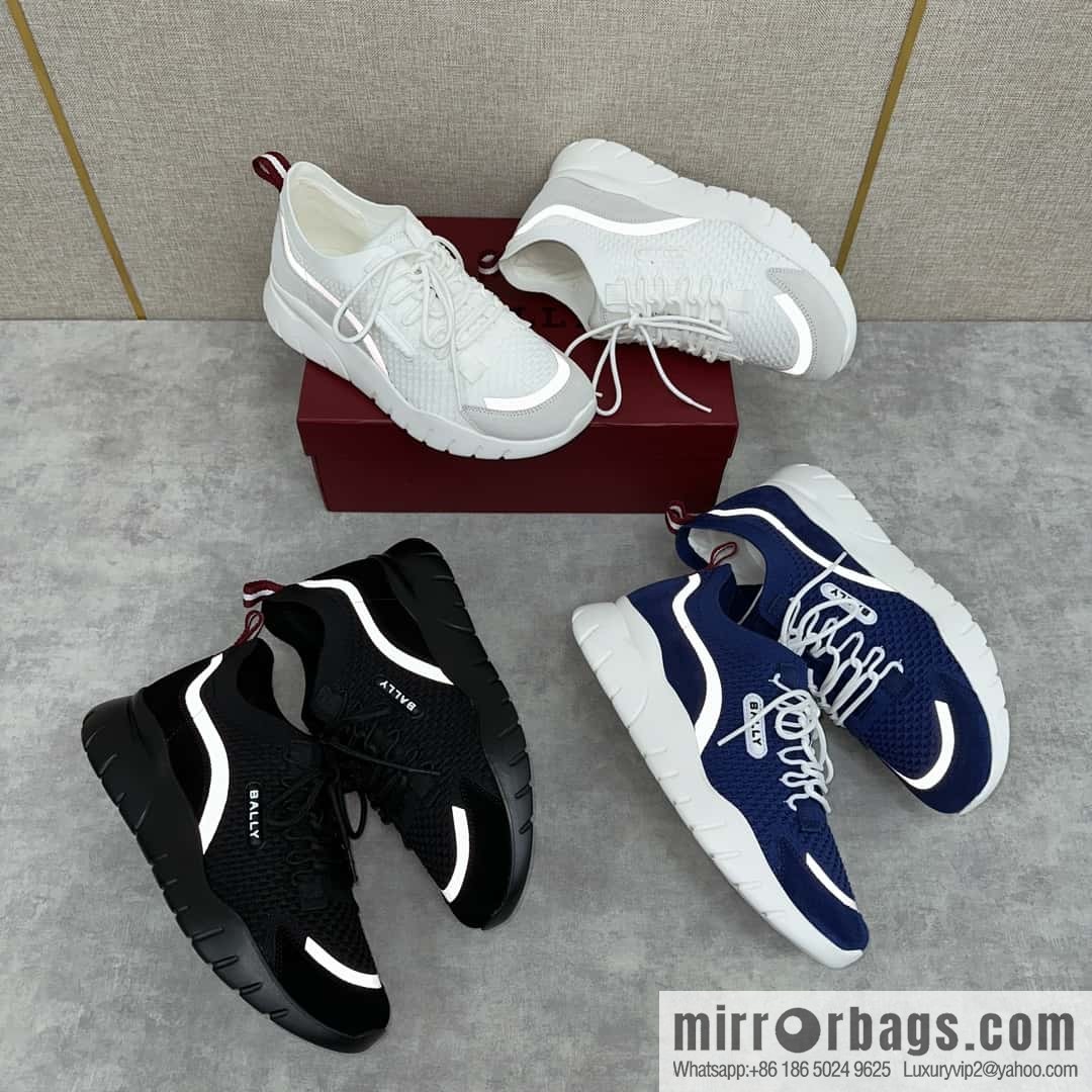 ππBL's new BAL * Y Outline series, men's soil knitted sneakers