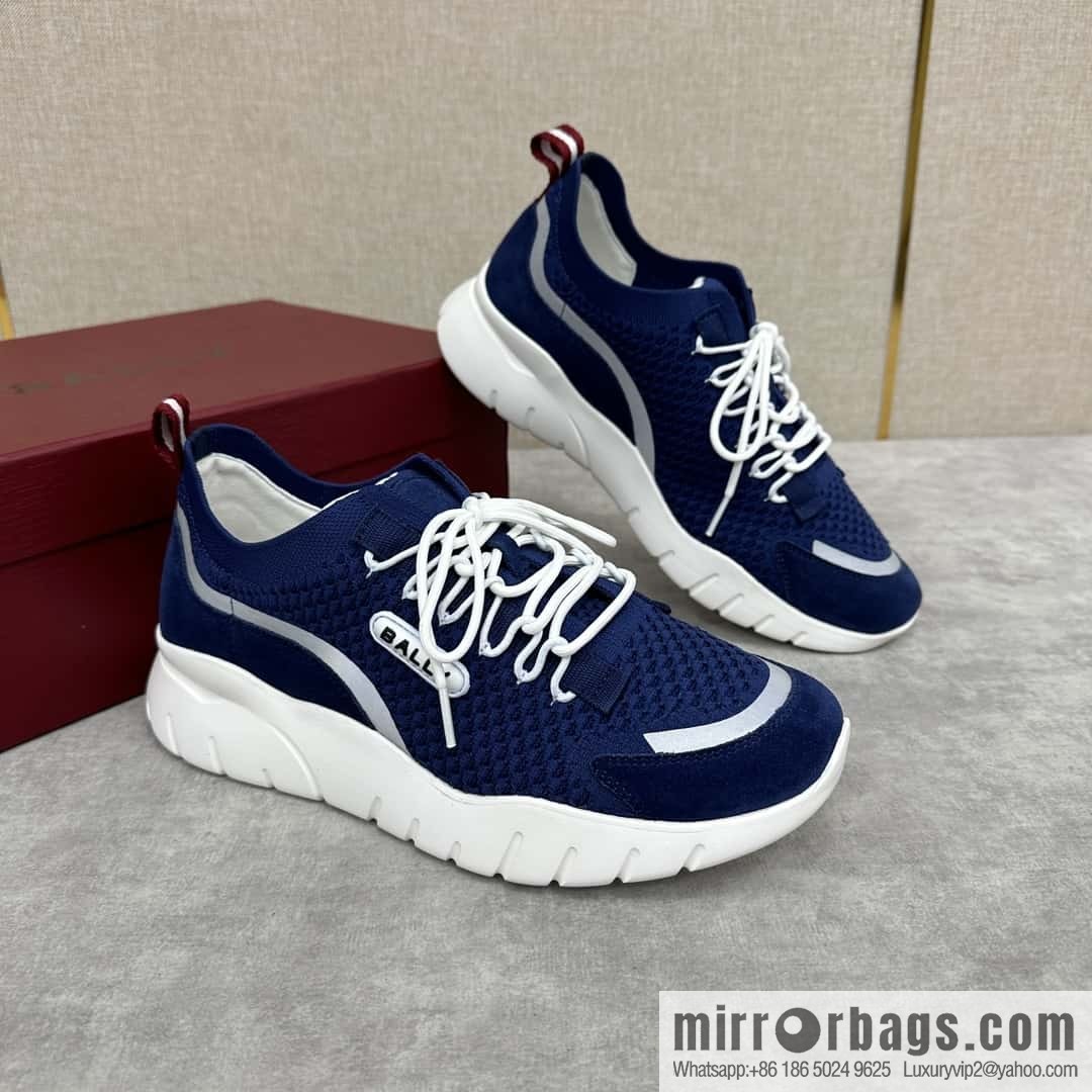 ๐๐BL's new BAL * Y Outline series, men's soil knitted sneakers