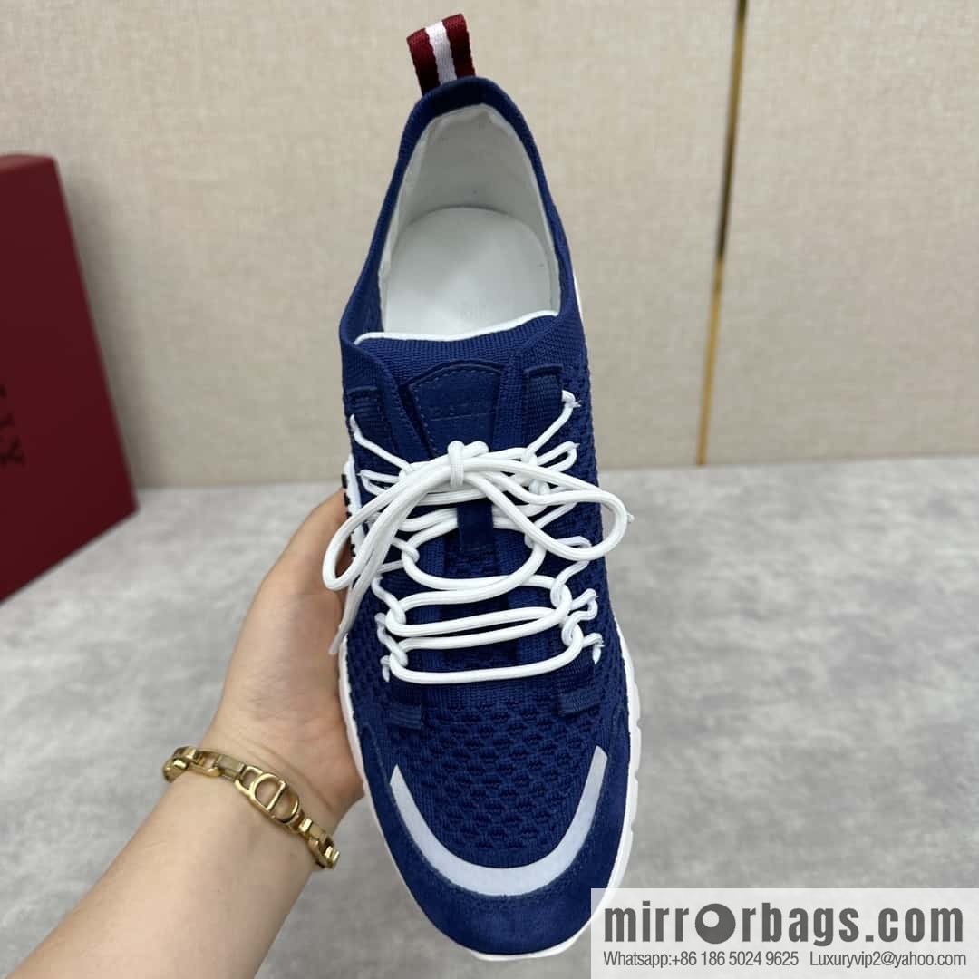 ๐๐BL's new BAL * Y Outline series, men's soil knitted sneakers