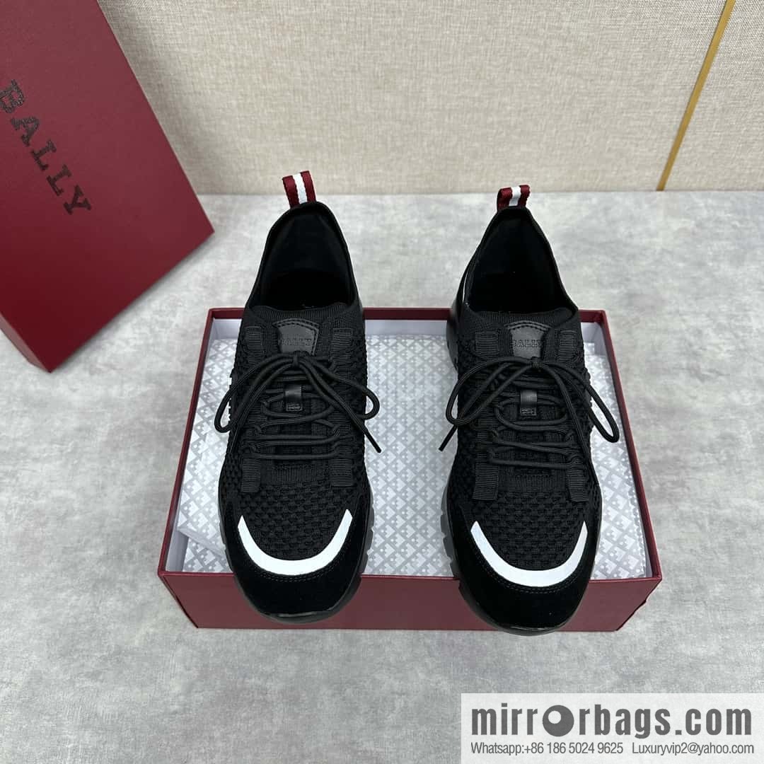 ππBL's new BAL * Y Outline series, men's soil knitted sneakers